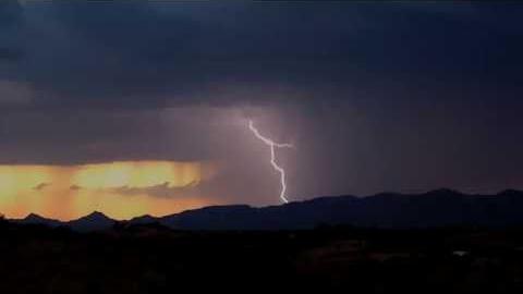 Sky on Fire near Rio Rico, Arizona